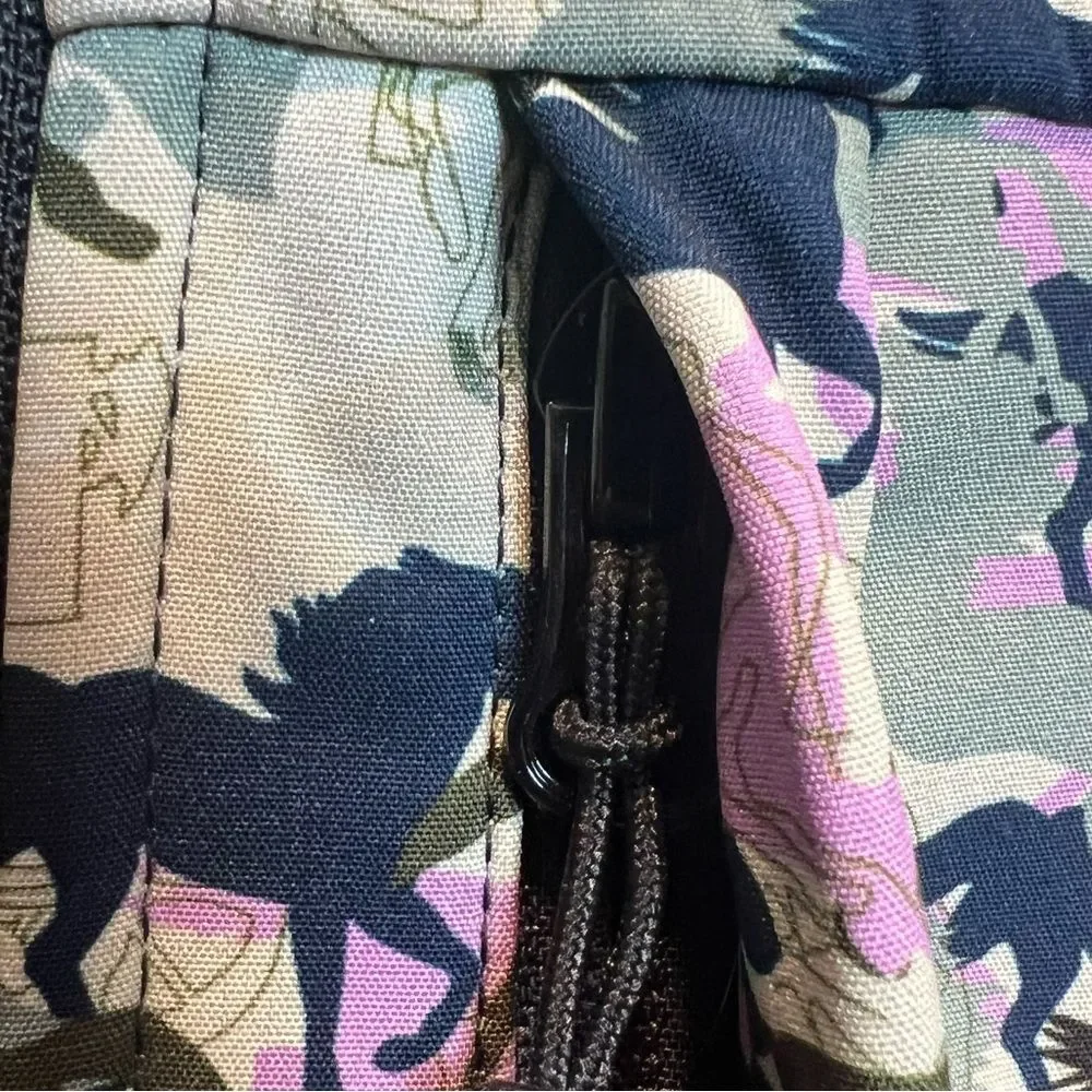 Cowgirl Legend All Over Horse Vest Girls Large Warm Cowgirl Equestrian rodeo